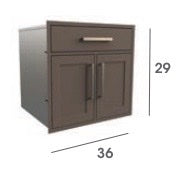 Wolf DOOR AND DRAWER INSERT
