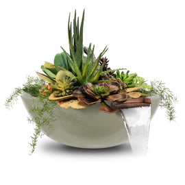 The Outdoor Plus SEDONA PLANTER & WATER BOWL – GFRC CONCRETE