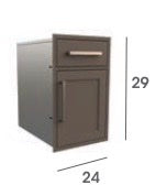 Wolf DOOR AND DRAWER INSERT