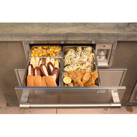 Alfresco 30" Warming Drawer - 110 Vac Powered