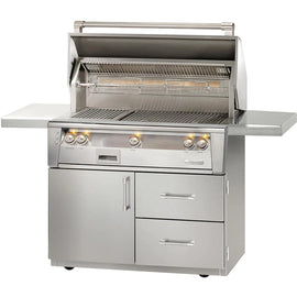 Alfresco ALXE 42" Freestanding Grill W/ Cart Deluxe