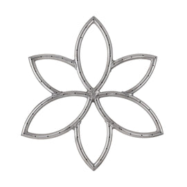 The Outdoor Plus 18-48" Stainless Steel Lotus Burner (Burner Only)