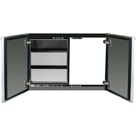 Summerset SSMDP-30AC-TK Madera 30"Teak Dry Storage 2-Drawer & Access Door Combo