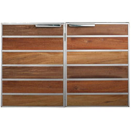 Summerset SSMDP-30AC-IP Madera 30" Ipe Dry Storage 2-Drawer & Access Door Combo