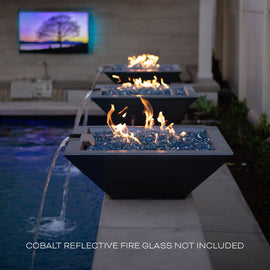 Maya Concrete Fire & Water Bowls