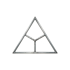 The Outdoor Plus 18-120" Stainless Steel Triangle Burner (Burner Only)