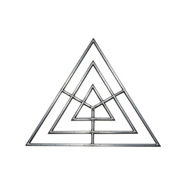 The Outdoor Plus 18-120" Stainless Steel Triangle Burner (Burner Only)
