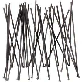 The Outdoor Plus 24-30" Milled Steel Fire Twigs Fire Pit Ornament