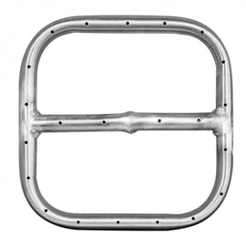 The Outdoor Plus 18-120" Stainless Steel Square Burner (Burner Only)