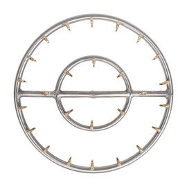 The Outdoor Plus 8-48" Stainless Steel Round Bullet Burner (Burner Only)