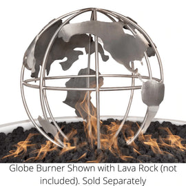 The Outdoor Plus 12-24" Fire Globe Ornament