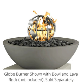 The Outdoor Plus 12-24" Fire Globe Ornament