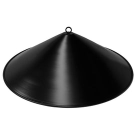 The Outdoor Plus OPT-RCB17 Black Steel Cone Fire Pit Cover