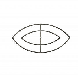 The Outdoor Plus 18-48" Stainless Steel Double Fish Eye Burner (Burner Only)