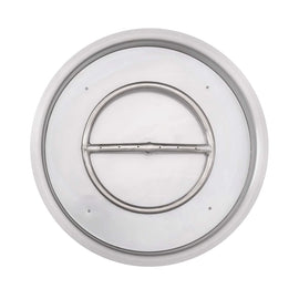 The Outdoor Plus 13-25" Round Drop-in Pan With Stainless Steel Round Burner