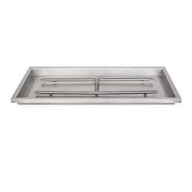 The Outdoor Plus 24-42" Rectangular Drop In Pan With Stainless Steel 'H' Burner