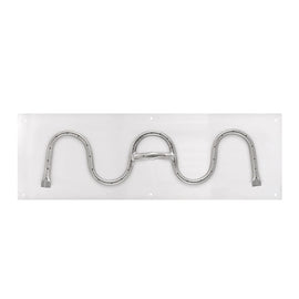 The Outdoor Plus 42-96" Rectangular Flat Pan With Stainless Steel Switchback Burner