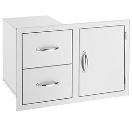 Summerset 2-Drawer & Access Door Combo