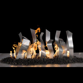The Outdoor Plus 24-30" Stainless Steel Tangled Fireplace Burner